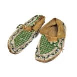 A pair of Moccasins of the Native Americans