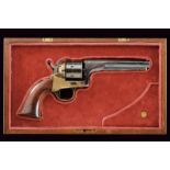 A cased rim-fire revolver by Moore