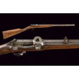 A rare breech loading target rifle by Lacroix