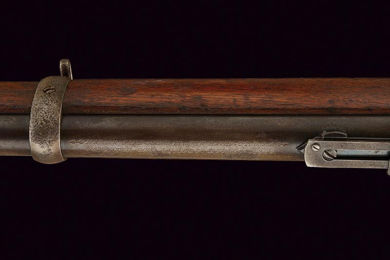 A Marlin Model 1889 Lever Action Rifle - Image 3 of 4