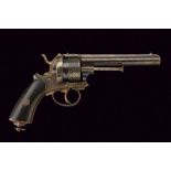 A fine pin fire revolver