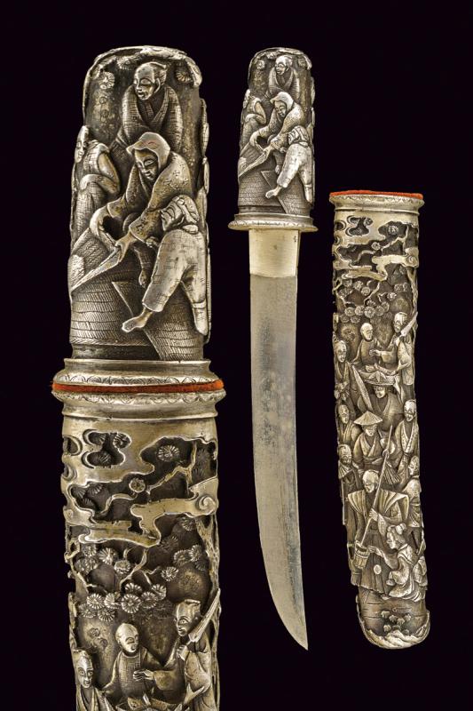 A decorative tanto