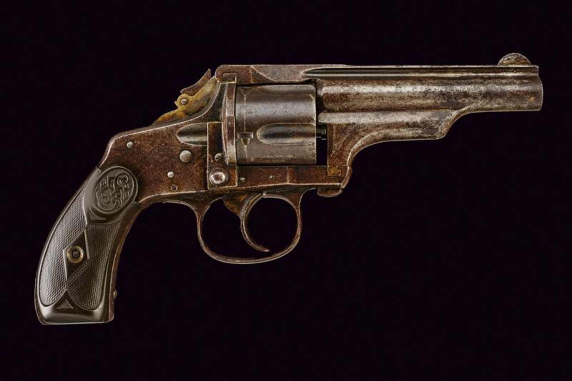 Merwin Hulbert & Co. D. A. Pocket Revolver Square Butt