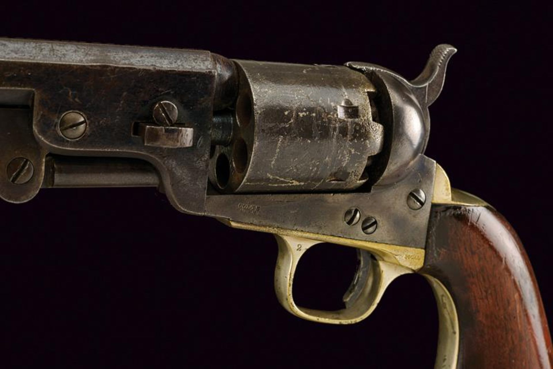 A Colt Model 1851 Navy Revolver - Bild 3 aus 3