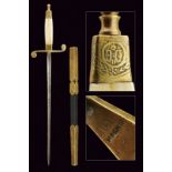 An 1803/1914 model navy officer's dagger