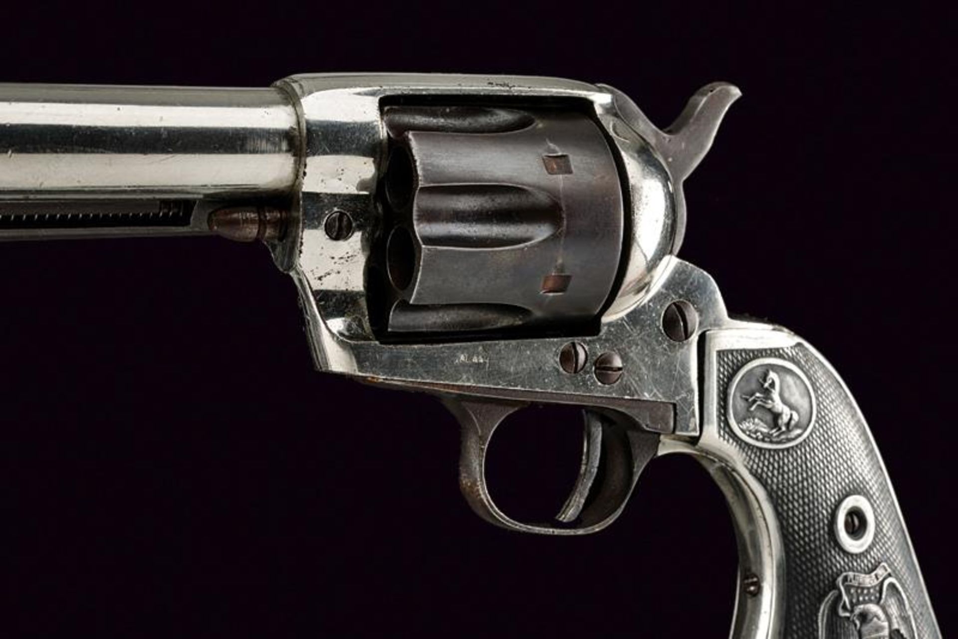 An interesting Spanish Made Colt Single Action Army Revolver - Bild 2 aus 4