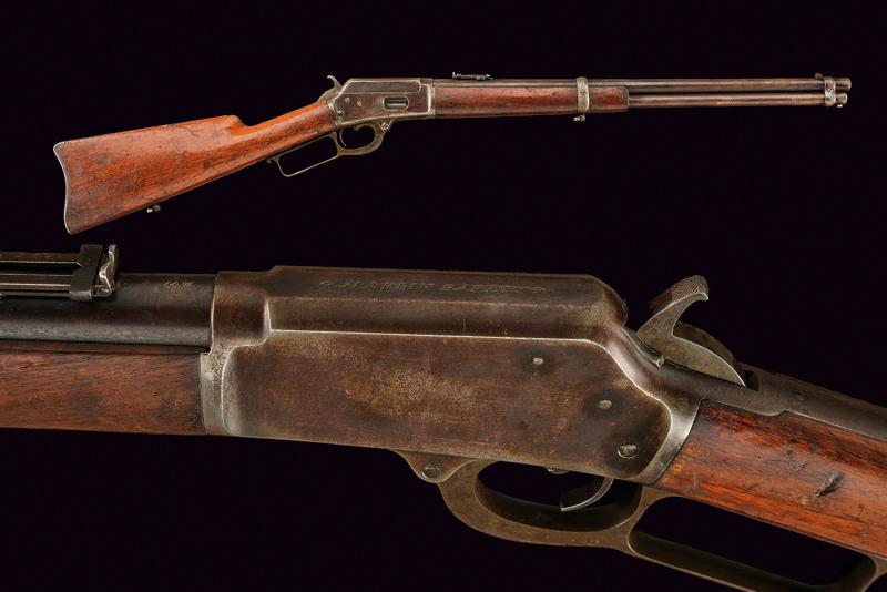 A Marlin Model 1889 Lever Action Rifle