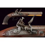 A flintlock pistol by Trulock