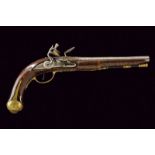 A flintlock pistol by Martini