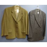 Yves Saint Laurent Pour Homme tweed blazer,