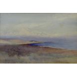 Coastal Landscape, watercolour signed Henry Sykes (British 1855-1921), 23.5cm x 36.