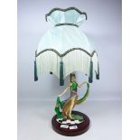 Art Deco style figural table lamp,