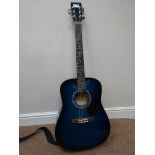 Westville blue finish acoustic guitar Condition Report <a href='//www.