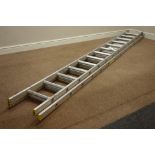 Aluminium extending ladders, H340cm Condition Report <a href='//www.
