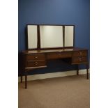 Stag Minstrel mahogany dressing table with triple mirror Condition Report <a
