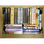 Hardback Crime & Fiction books including Stuart Macbride etc in five boxes Condition