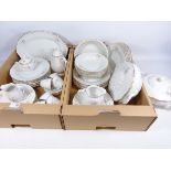 Czechoslovakian dinner and coffee service in two boxes Condition Report <a