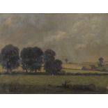 'Sandford Cross Somerset', oil on board unsigned,