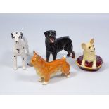 Beswick Chihuahua, Rottweiler,