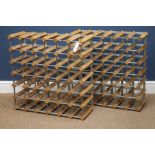 Two wine bottle racks, W63cm Condition Report <a href='//www.davidduggleby.