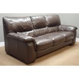 Three seat sofa (W214cm), matching two seater (W160cm),