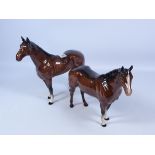 Beswick 'Quarter Horse' and Beswick 'The Winner' (2) Condition Report <a