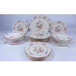 Noritake 'Asian Song' pattern dinnerware including six dinner plates, side plates,