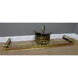 Brass and copper extendable fire fender,