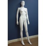 Full female adjustable mannequin on stand