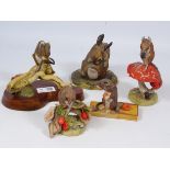 Border Fine Arts young rabbit signed and dated Hayton 76,
