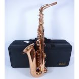 Startone SAS-75 Alto saxophone, rose gold colour,