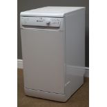 Hotpoint SDL510 slim line dishwasher,