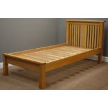 Light ash single bedstead and matching bedside chest Condition Report <a