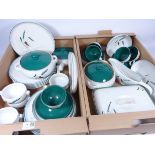 Denby 'Greenwheat' dinner and teaware in two boxes Condition Report <a