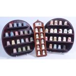 Set of twenty Wedgwood Jasperware thimbles,