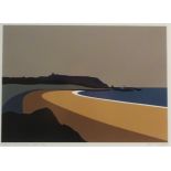 'Scarborough South Bay', contemporary limited edition coloured digital lithograph no.