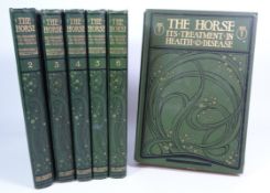 'The Horse Its Treatment in Health and Disease' in six volumes, edited by Prof. J.