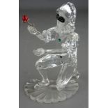 Swarovski crystal figurine 'Masquerade Harlequin' Annual Edition 2001, designed by Anton Hirzinger,