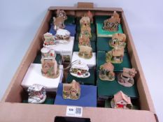 Lilliput Lane cottages, including The British Collection, Christmas cottages etc,
