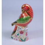 Royal Crown Derby 'Lorikeet' paperweight, specially commissioned edition of 2500, no.