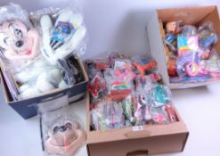Quantity of McDonald's Happy Meal toys, dating from 1998 & 99, all sealed,