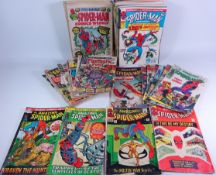 Collection of pre 1970's and later Marvel and DC comics including Spider-man annuals no.