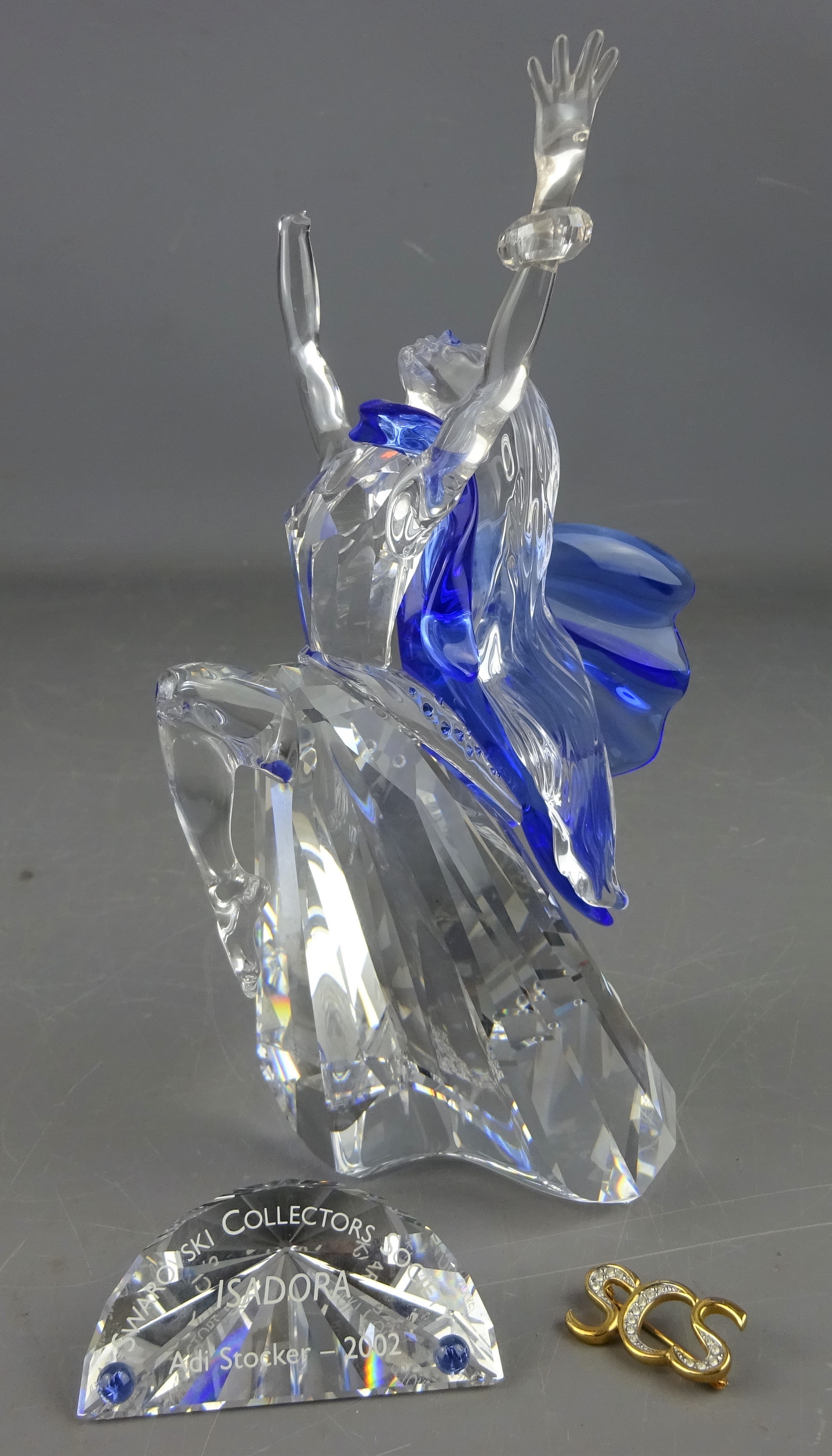 Swarovski crystal figurine 'Isadora' Annual Edition 2002, from the 'Magic of Dance' collection,