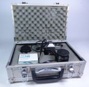 Praktica MTL3 SLR camera with three Carl Zeiss Jena lenses; DDR MC 135mm, DDR 2.8/50 & Flektogon 2.