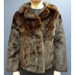 Short dark mink fur coat Condition Report <a href='//www.davidduggleby.