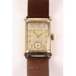 Bulova gentleman's gold plated wristwatch Condition Report <a href='//www.