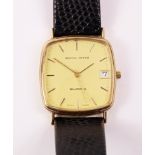 Sovil Titus 9ct gold quartz gentleman's wristwatch hallmarked Condition Report