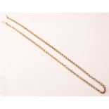 Gold link necklace both stamped 9ct approx 8gm Condition Report <a href='//www.