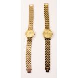 Two Tissot gold-plated wristwatches Condition Report <a href='//www.