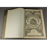 Scientific America - bound Supplements vols XL1 - XL11 Jan - Dec 1896,
